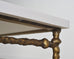 Oly Studio Gilded Iron Faux Bois Branch Diego Cocktail Table