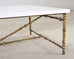 Oly Studio Gilded Iron Faux Bois Branch Diego Cocktail Table