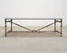 Oly Studio Gilded Iron Faux Bois Branch Diego Cocktail Table