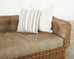 Michael Taylor Style Wicker Rattan Daybed Sofa by Wicker Works