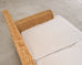 Organic Modern Woven Rattan Wicker Lounge Chair and Settee
