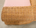 Michael Taylor Inspired Rattan Wicker Sofa by Wicker Works