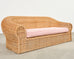 Michael Taylor Inspired Rattan Wicker Sofa by Wicker Works