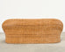Michael Taylor Inspired Rattan Wicker Sofa by Wicker Works