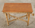 Arts and Crafts Period Rattan Wick Console or Center Table