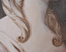 William Skilling "Bust of a Lady" Oil on Canvas Painting 3' Ft