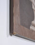 William Skilling "Bust of a Lady" Oil on Canvas Painting 3' Ft