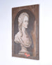 William Skilling "Bust of a Lady" Oil on Canvas Painting 3' Ft