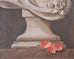 William Skilling "Bust of a Lady" Oil on Canvas Painting 3' Ft