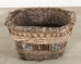 Large Rustic French Provincial Wine Harvest Basket