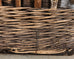 Large Rustic French Provincial Wine Harvest Basket