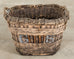 Large Rustic French Provincial Wine Harvest Basket