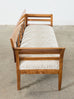19th Century Swedish Neoclassical Style Birch Veneer Bench Seat