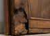 Pair of Rustic 19th C. French Walnut Bifold Wood Doors 9 Ft