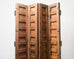 Pair of Rustic 19th C. French Walnut Bifold Wood Doors 9 Ft