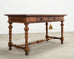 18th Century French Louis XIII Walnut Library Table or Desk