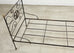 19th C. French Napoleon III Empire Wrought Iron Bronze Daybed