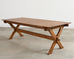18th Century Country Swedish Pine Farmhouse Bockboard Dining Table
