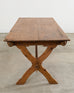 18th Century Country Swedish Pine Farmhouse Bockboard Dining Table