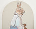 Ira Yeager Bunny in Overalls Oil Canvas 6.5 Ft.