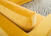 Bespoke Yellow Mohair Velvet Upholstered Sectional Sofa