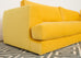 Bespoke Yellow Mohair Velvet Upholstered Sectional Sofa