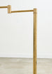 Mid-Century Modern Casella Brass Articulated Pharmacy Floor Lamp