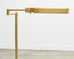 Mid-Century Modern Casella Brass Articulated Pharmacy Floor Lamp