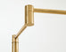 Mid-Century Modern Casella Brass Articulated Pharmacy Floor Lamp