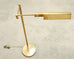 Mid-Century Modern Casella Brass Articulated Pharmacy Floor Lamp