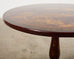 Georgian Style Lacquered Japonisme Tilt Top Center Table