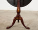 Georgian Style Lacquered Japonisme Tilt Top Center Table