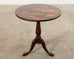 Georgian Style Lacquered Japonisme Tilt Top Center Table