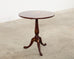 Georgian Style Lacquered Japonisme Tilt Top Center Table