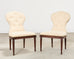 Set of Eight Maitland Smith French Louis XVI Dining Chairs