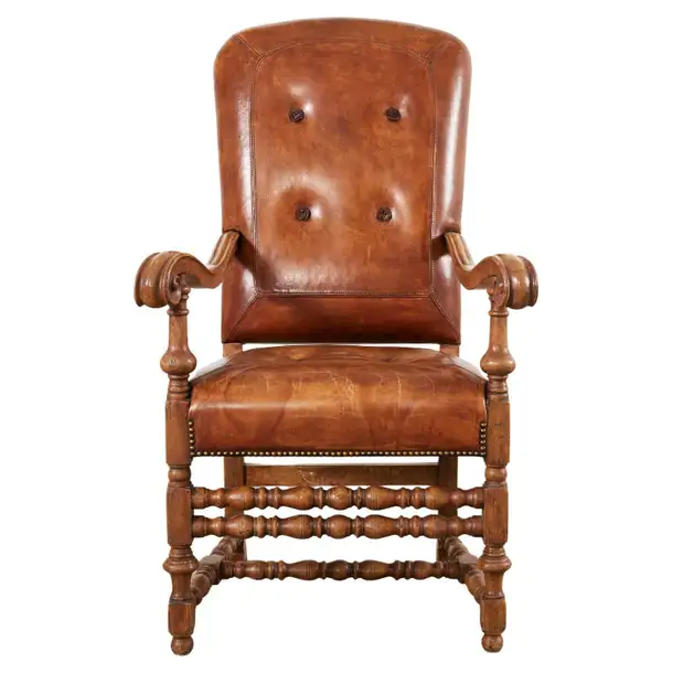 Victorian discount library chair