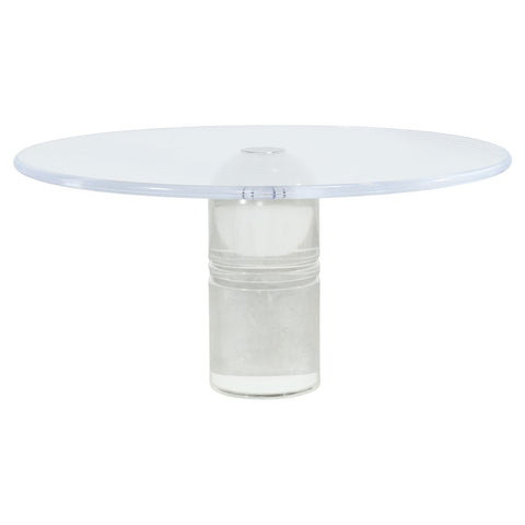 Charles Hollis Jones Le Dome Lucite Dining Table