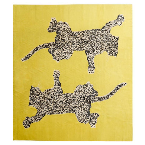 Diane Von Furstenberg Double Climbing Leopard Rug 13'W x 13'L