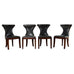 Set of Four Ralph Lauren Highgate Leather Dining Chairs