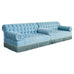 George Smith Tufted Mohair Velvet Sectional Sofa