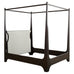Holly Hunt Sorraia Queen Size Walnut Canopy Bed
