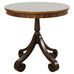 Arteriors Regency Style Round Veneered Center Table