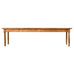 Country Farmhouse Hardwood Console Display Sofa Table 8 Ft