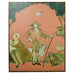 Ira Yeager Country French Farmer with Animals 8 Ft.