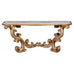 Dennis and Leen Baroque Console French Limestone Top