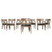 Set of Eight Michael Taylor Style Klismos Dining Armchairs