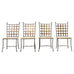 Set of Four Papperzini Style Amalfi Iron Garden Chairs
