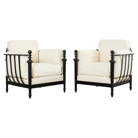 Pair of Michael Taylor Style Montecito Garden Chairs