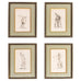 Set of Four Neoclassical Prints of Classic Figures