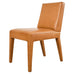 Ralph Lauren Mahogany Leather Italian Dalton Dining Chair